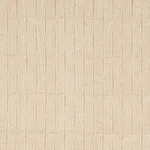 Schumacher 182292 Noland Block Print Sand fabric swatch