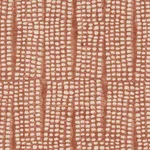 Schumacher 182291 Noland Block Print Spice fabric swatch