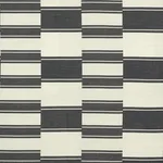 Schumacher 69980 Nomad Black fabric swatch