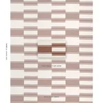 Schumacher 69985 Nomad Rust fabric swatch