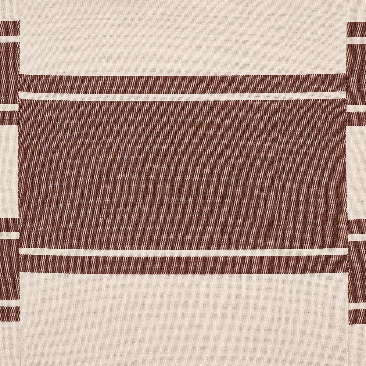Schumacher 69985 Nomad Rust fabric swatch