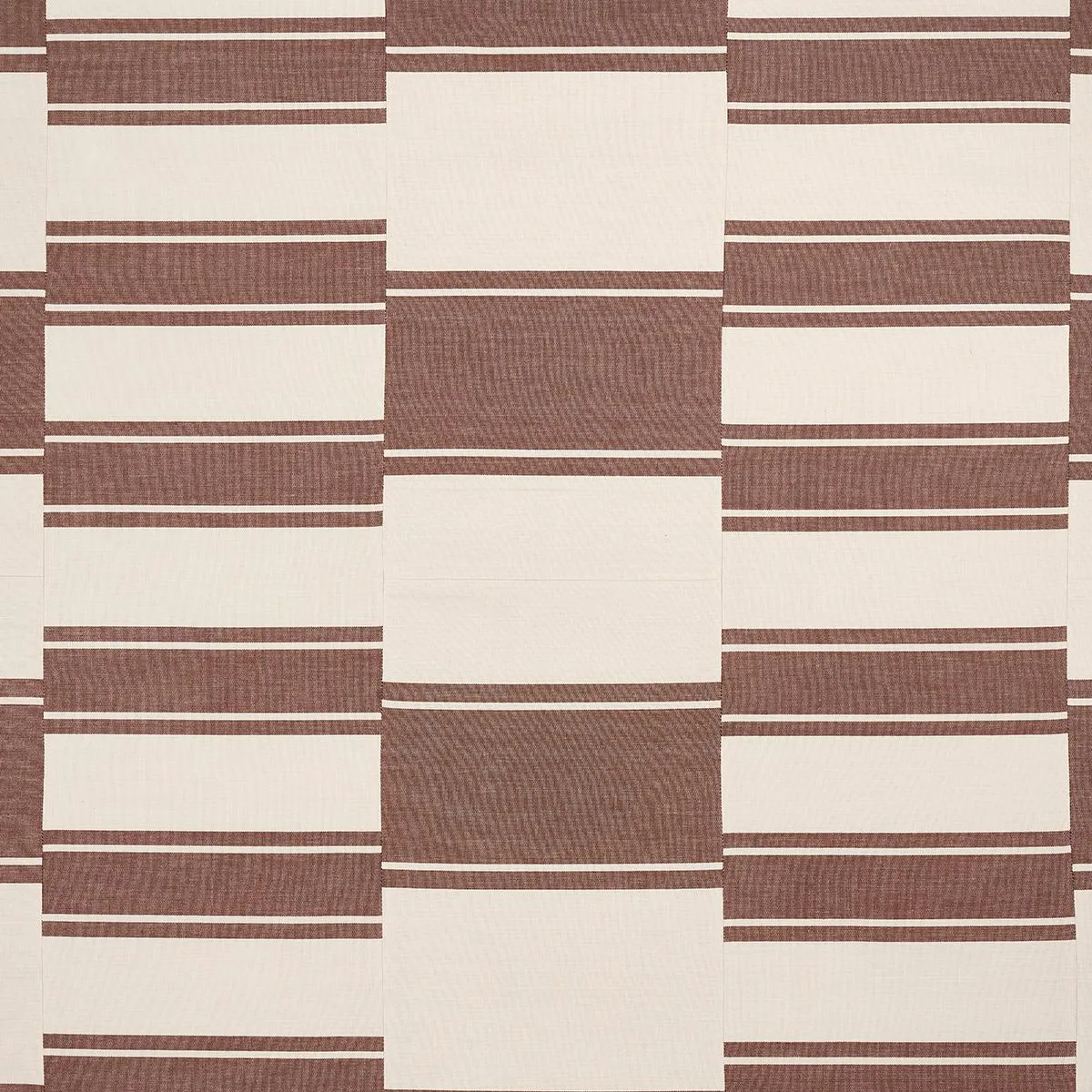 Schumacher 69985 Nomad Rust fabric swatch