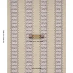 Schumacher 81981 Noor Kilim Stripe Aubergine fabric swatch