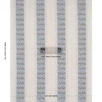 Schumacher 81982 Noor Kilim Stripe Indigo fabric swatch
