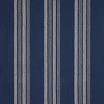 Schumacher 86742 Nor Stripe Indigo fabric swatch