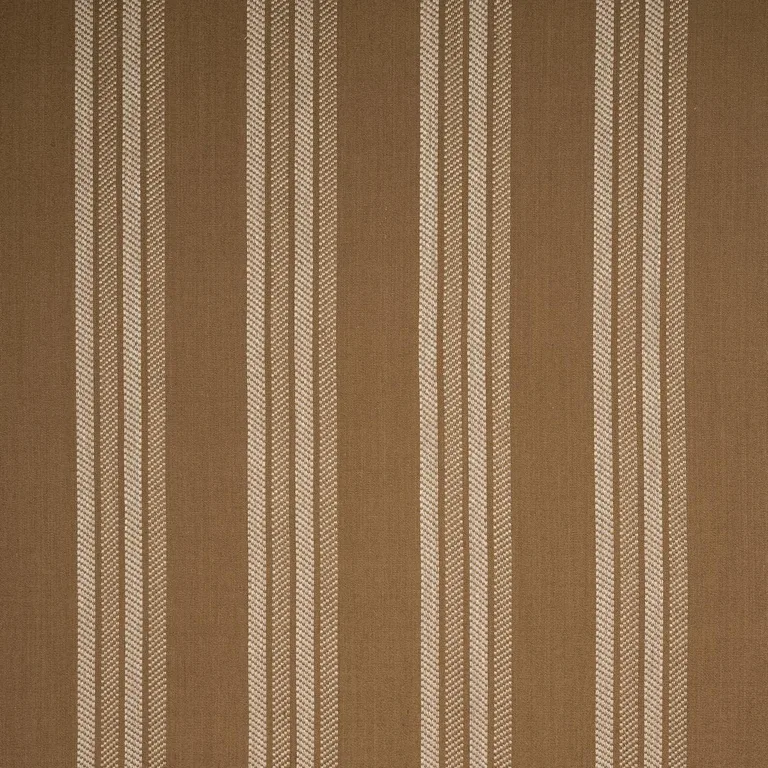 Schumacher 86740 Nor Stripe Ochre fabric swatch
