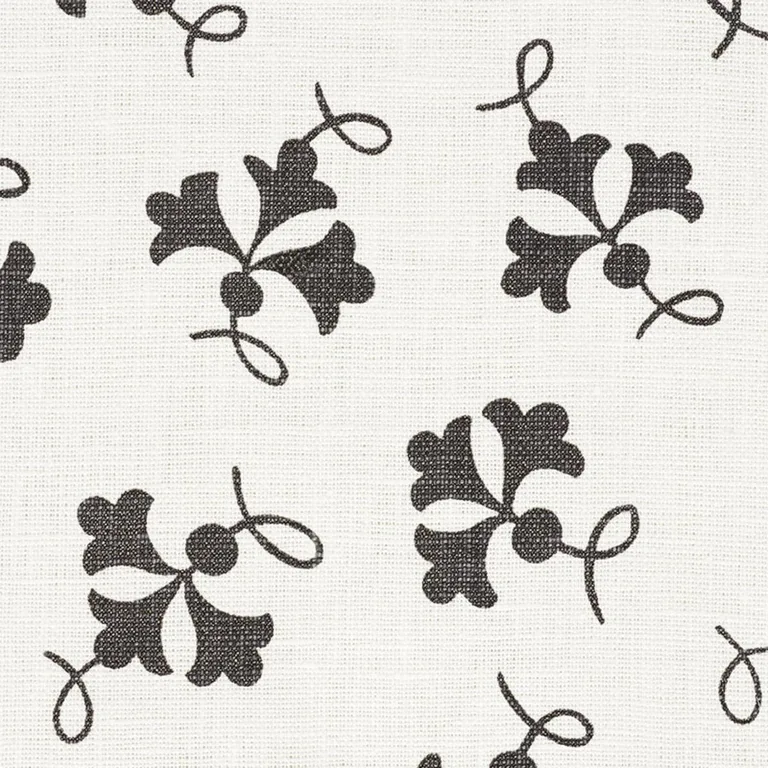 Schumacher 177840 Nose Gay Basalt fabric swatch
