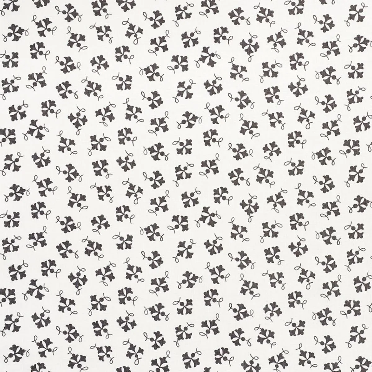 Schumacher 177840 Nose Gay Basalt fabric swatch