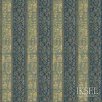 Schumacher RF922ACS01 Nur Jahan Stripe Cotton Original fabric swatch