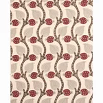 Schumacher 174182 Nurata Embroidery Stone fabric swatch