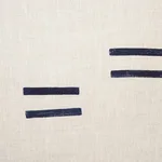 Schumacher 74000 Oaxaca Hand Block Print Navy fabric swatch