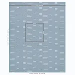 Schumacher 74001 Oaxaca Hand Block Print Steel fabric swatch