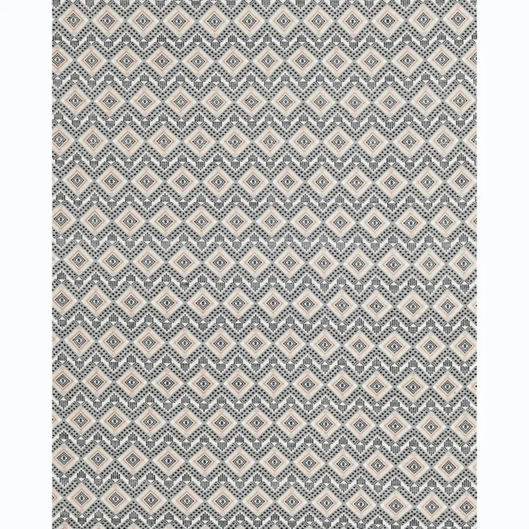 Schumacher 78900 Ocosito Hand Woven Black fabric swatch