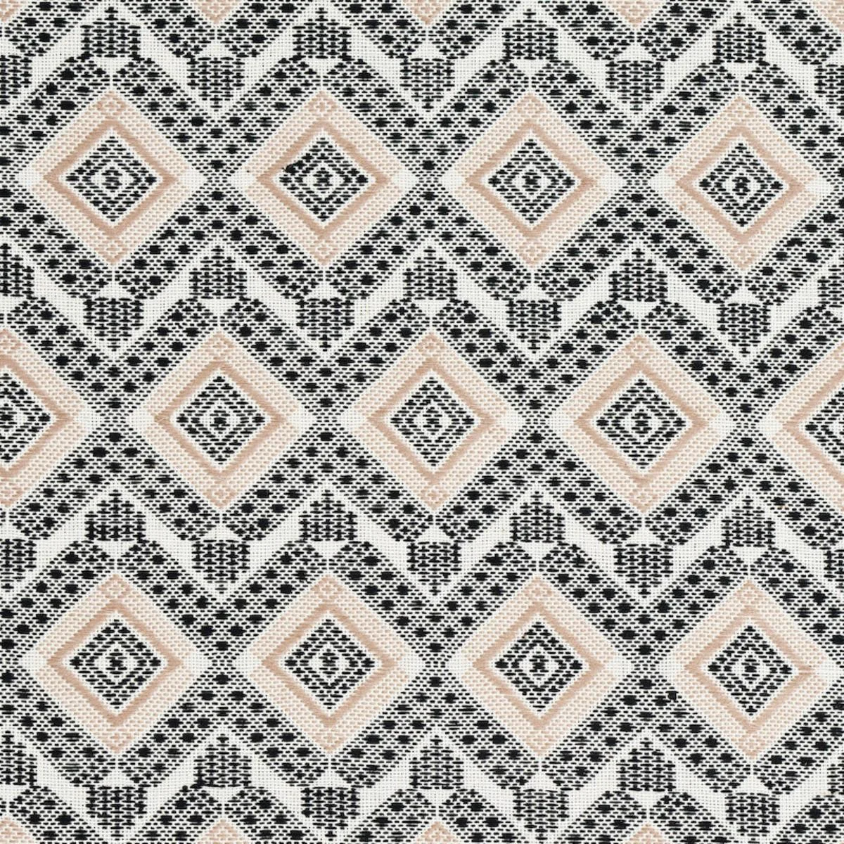 Schumacher 78900 Ocosito Hand Woven Black fabric swatch