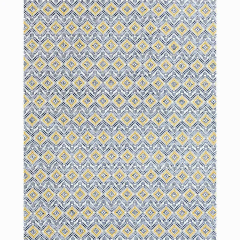 Schumacher 78901 Ocosito Hand Woven Blue fabric swatch