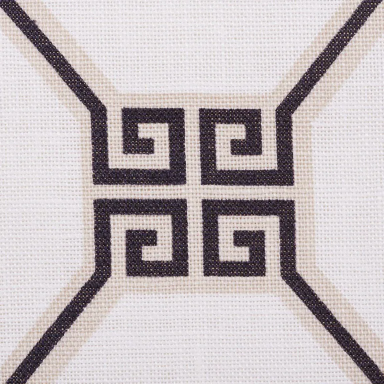 Schumacher 179021 Octavia Neutral fabric swatch