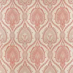 Schumacher 68922 Odalisque Cinnabar fabric swatch