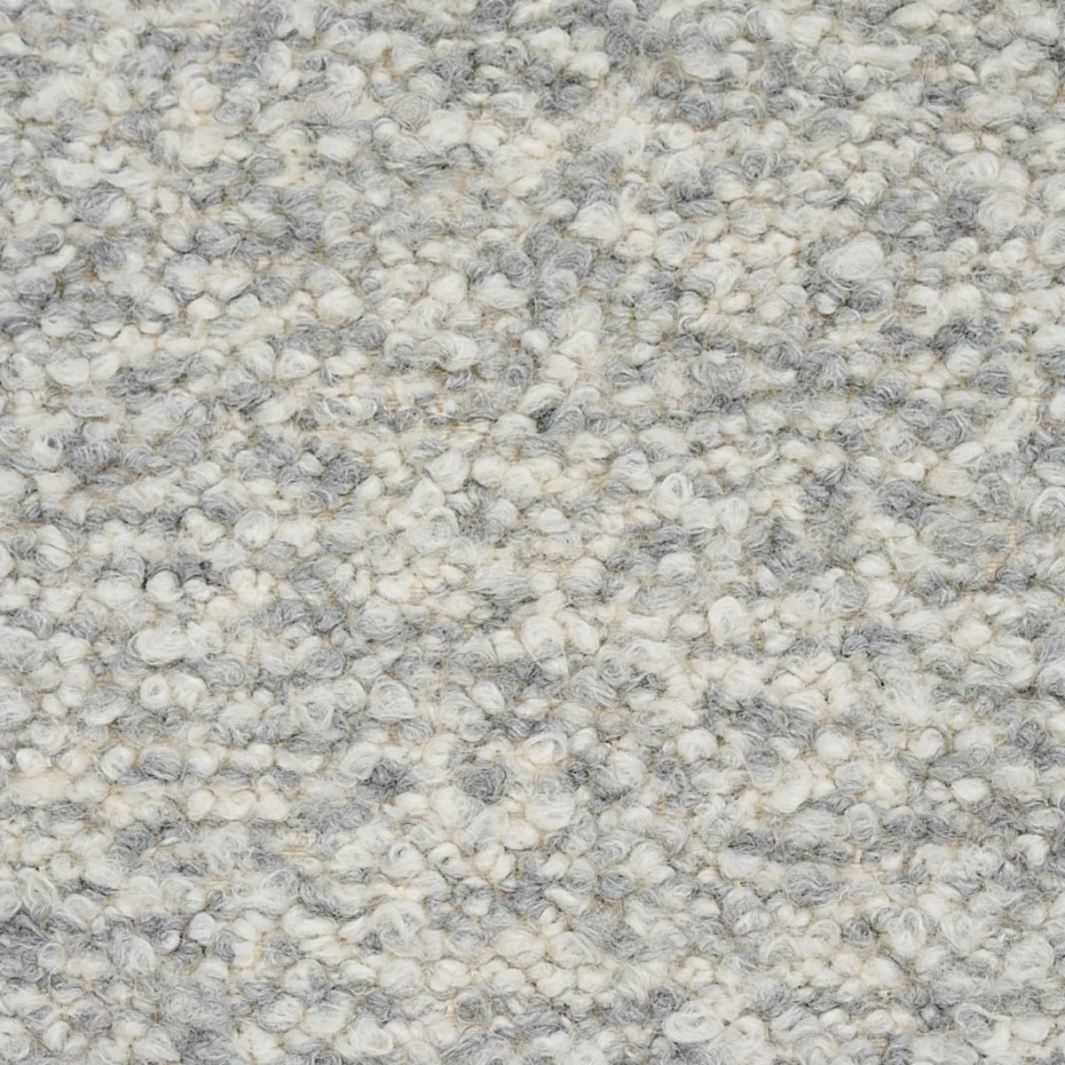 Schumacher 80150 Ogden Bouclé Grey fabric swatch