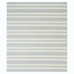Schumacher 78490 Ohara Stripe Indoor/Outdoor Grey fabric swatch