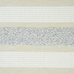 Schumacher 78490 Ohara Stripe Indoor/Outdoor Grey fabric swatch