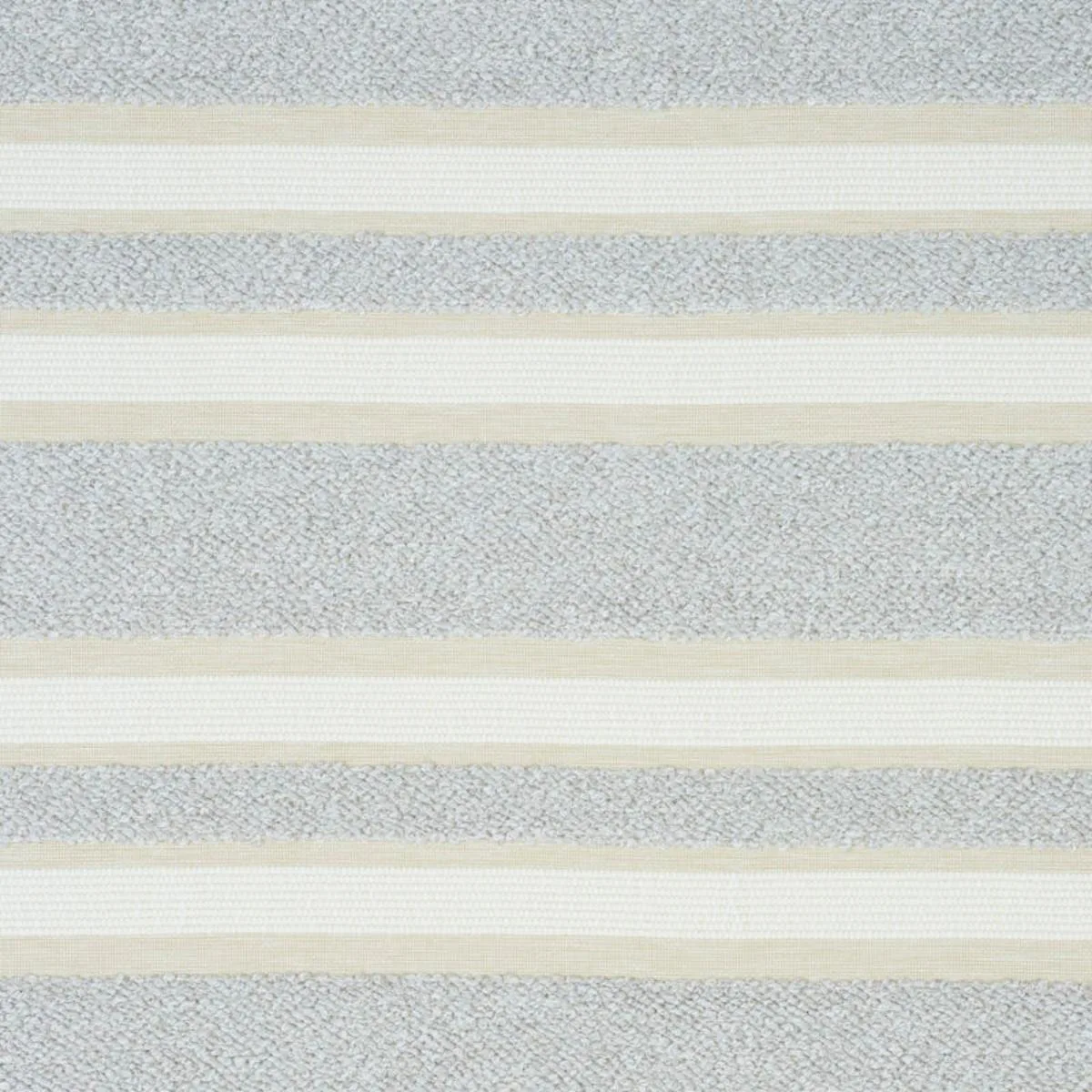 Schumacher 78490 Ohara Stripe Indoor/Outdoor Grey fabric swatch