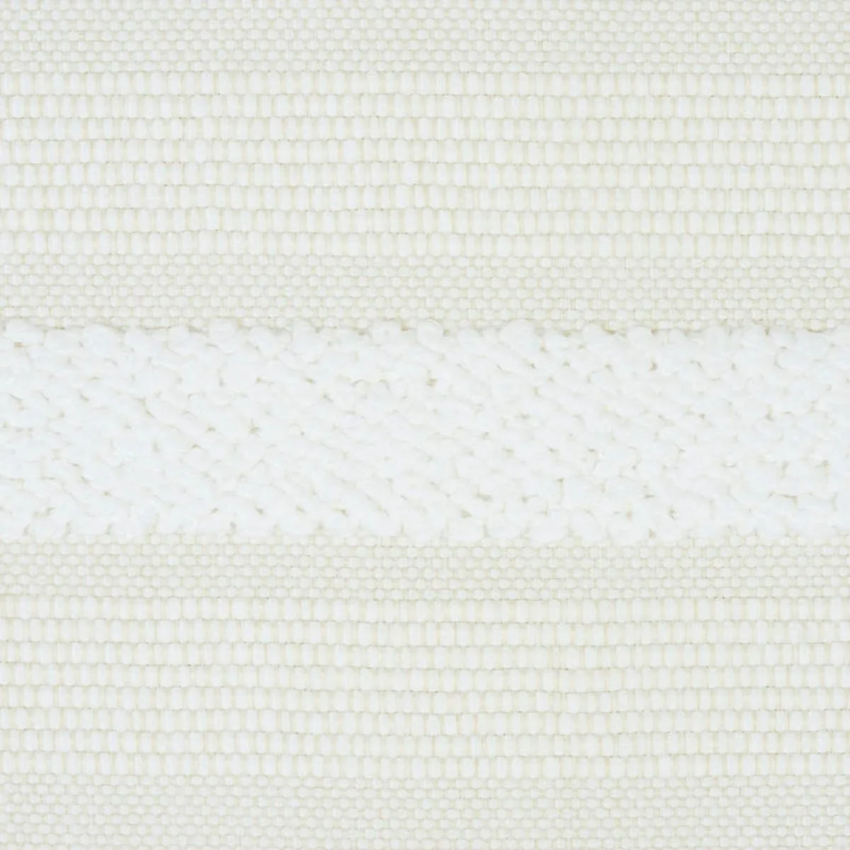 Schumacher 78491 Ohara Stripe Indoor/Outdoor Ivory fabric swatch