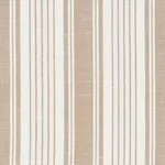 Schumacher 73003 Ojai Stripe Neutral fabric swatch