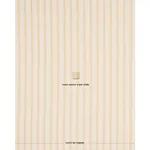 Schumacher 73006 Ojai Stripe Yellow fabric swatch