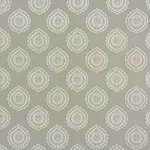 Schumacher 70200 Olana Linen Embroidery Haze fabric swatch