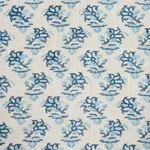 Schumacher 180760 Oleander Indoor/Outdoor Indigo fabric swatch