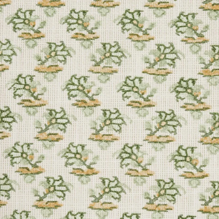 Schumacher 180761 Oleander Indoor/Outdoor Leaf Green fabric swatch