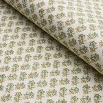 Schumacher 180761 Oleander Indoor/Outdoor Leaf Green fabric swatch