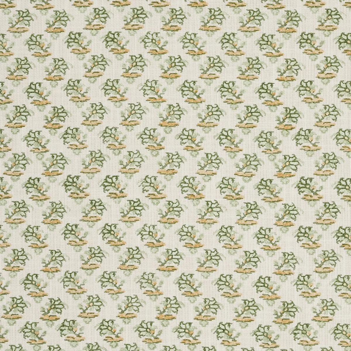 Schumacher 180761 Oleander Indoor/Outdoor Leaf Green fabric swatch