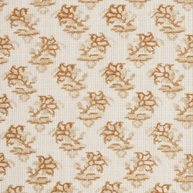 Schumacher 180762 Oleander Indoor/Outdoor Neutral fabric swatch