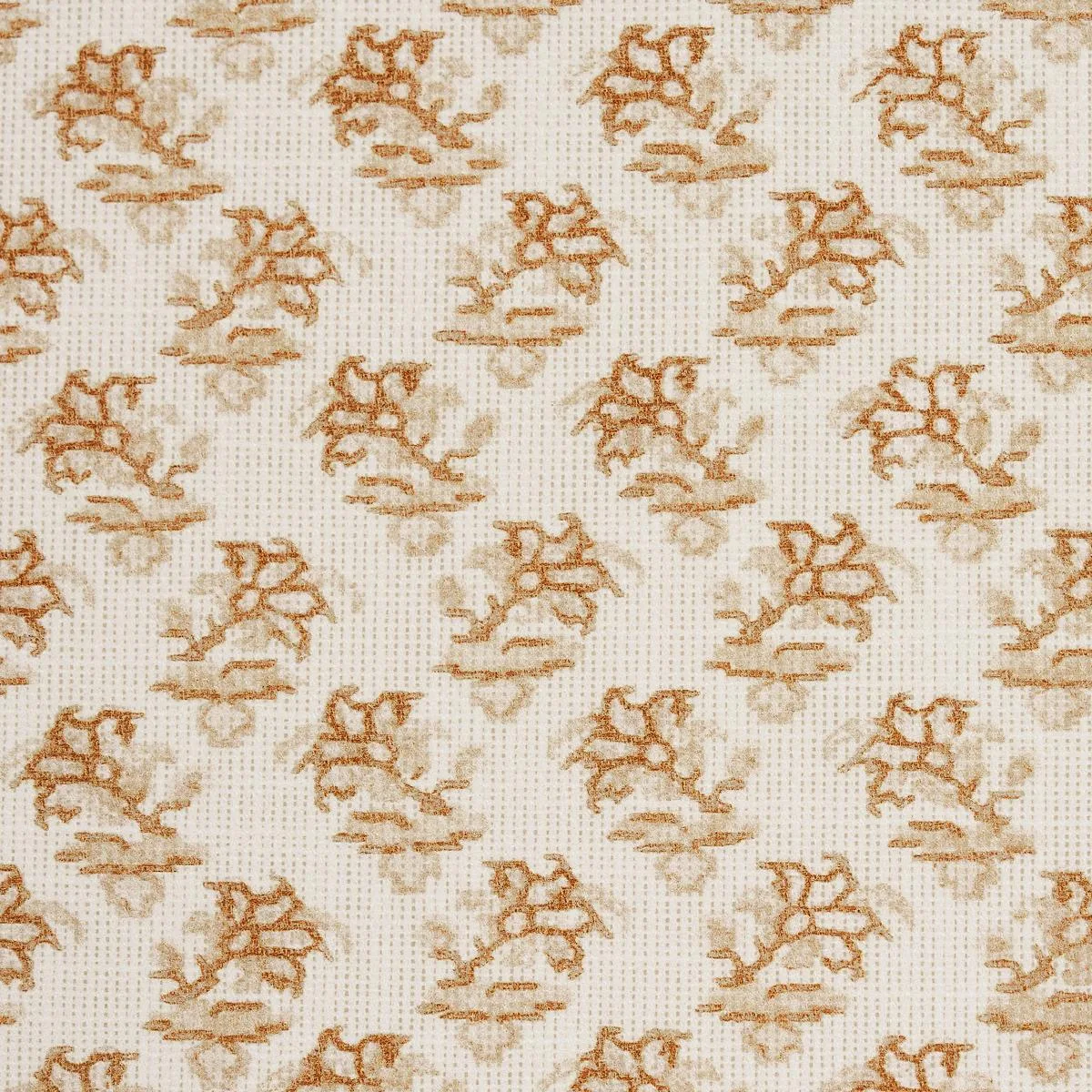 Schumacher 180762 Oleander Indoor/Outdoor Neutral fabric swatch