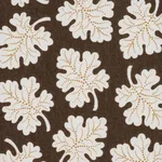 Schumacher 182031 Olive Brown fabric swatch