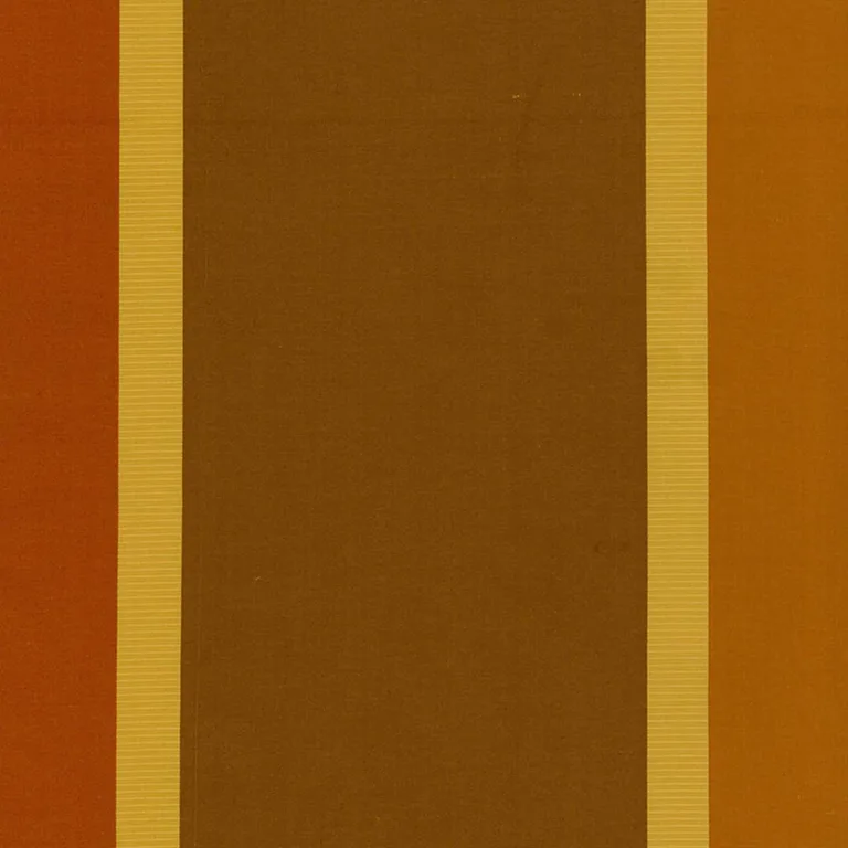 Schumacher 52702 Olivia Silk Stripe Sienna fabric swatch