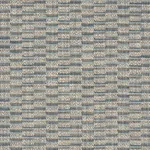 Schumacher 75842 Olmeda Performance Indigo fabric swatch