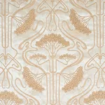 Schumacher 83170 Ombelli Jacquard Velvet Fawn fabric swatch