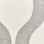 Schumacher 73221 Ondata Stone fabric swatch