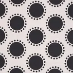 Schumacher 181952 Oompa Black fabric swatch