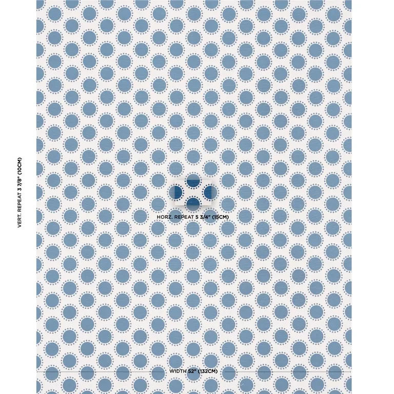 Schumacher 181950 Oompa Navy fabric swatch