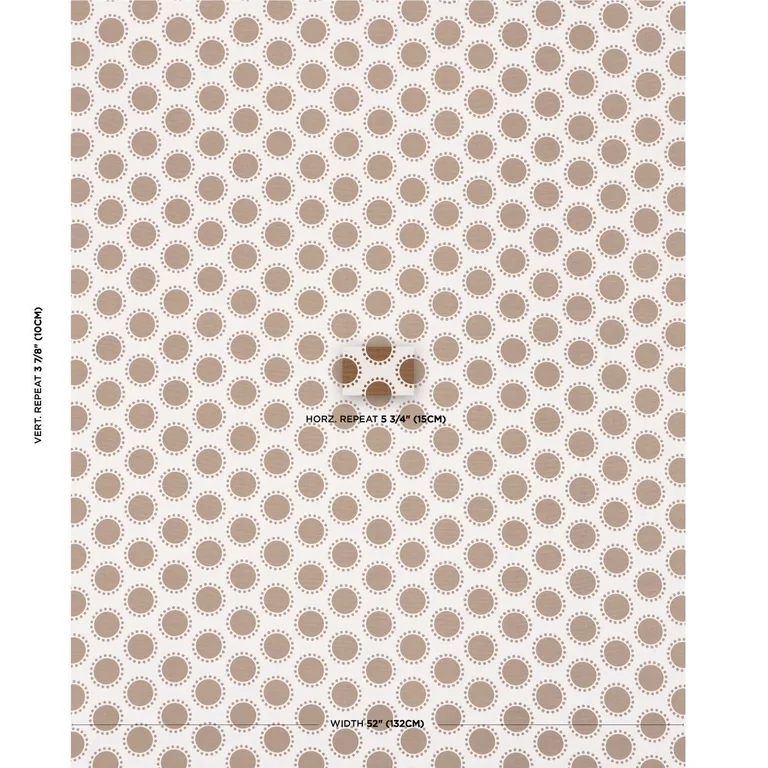 Schumacher 181951 Oompa Umber fabric swatch