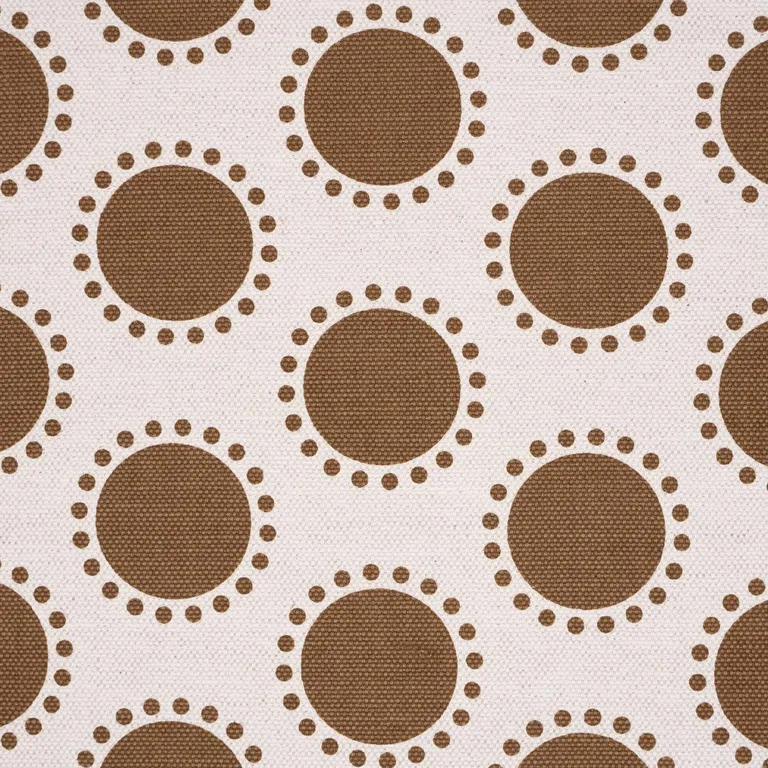 Schumacher 181951 Oompa Umber fabric swatch
