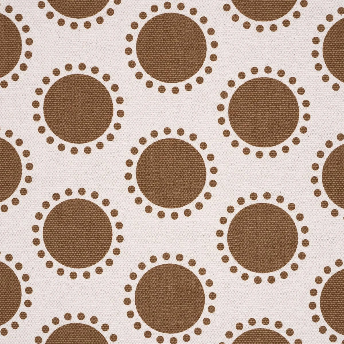 Schumacher 181951 Oompa Umber fabric swatch