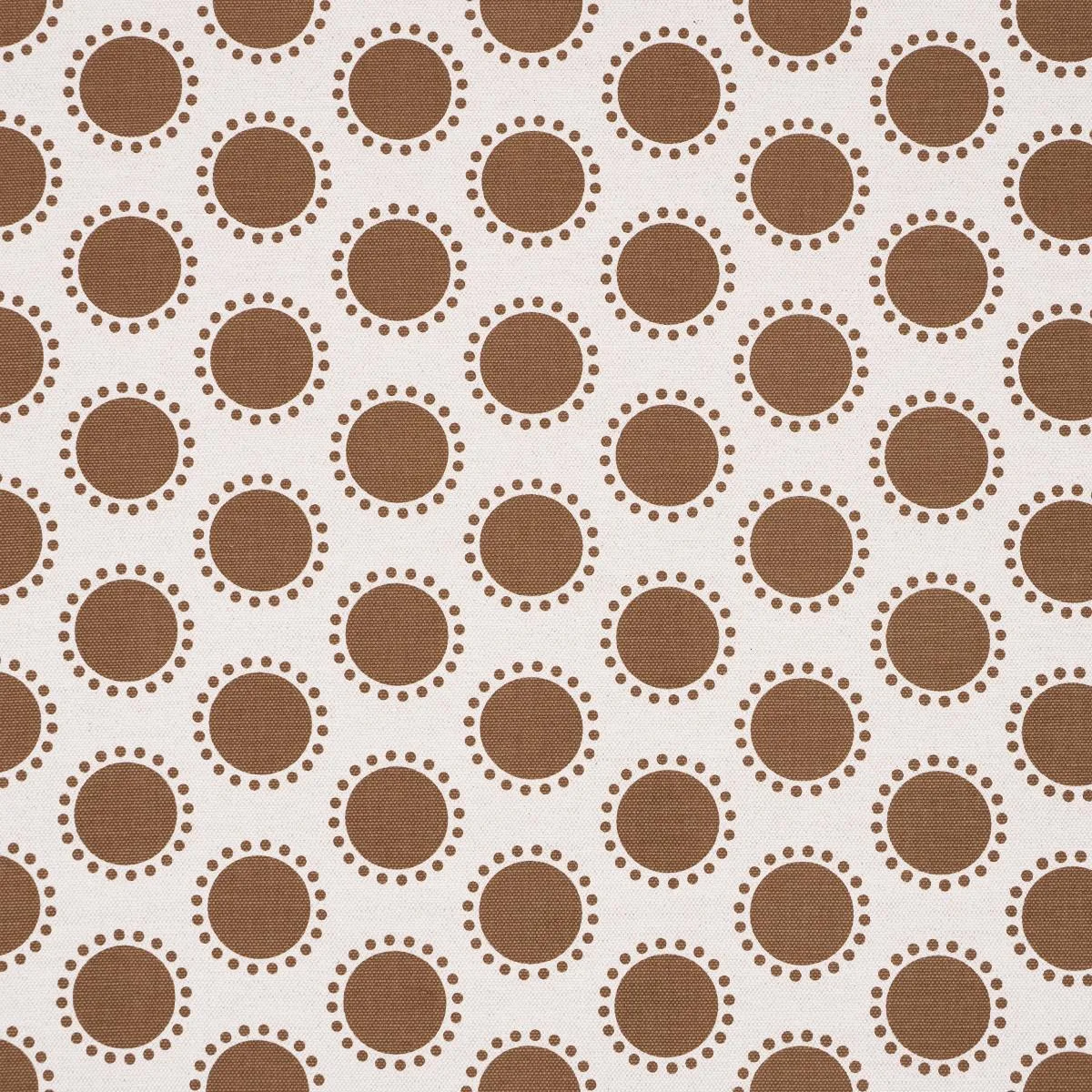 Schumacher 181951 Oompa Umber fabric swatch