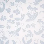 Schumacher 180512 Orchids Have Dreams Sky fabric swatch