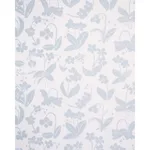 Schumacher 180512 Orchids Have Dreams Sky fabric swatch