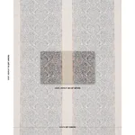 Schumacher 87271 Orion Embroidery Indigo fabric swatch