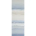 Schumacher 181580 Orissa Panel Blue & Natural fabric swatch